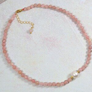 Handcrafted Stainless Steel - Yellow Gold Toned - Cultured Freshwater Pearl and